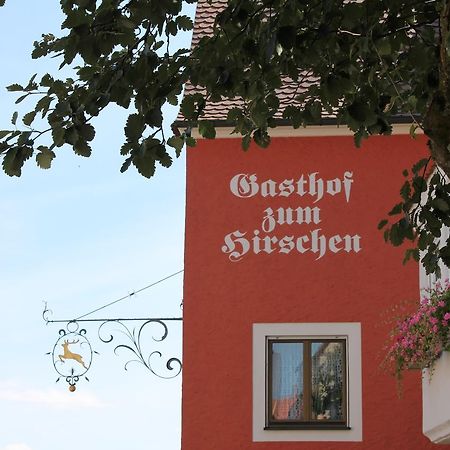 Hotel-Gasthof Zum Hirschen Durrwangen Exteriér fotografie
