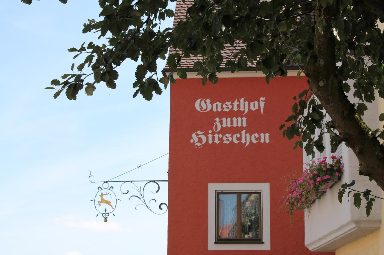 Hotel-Gasthof Zum Hirschen Durrwangen Exteriér fotografie