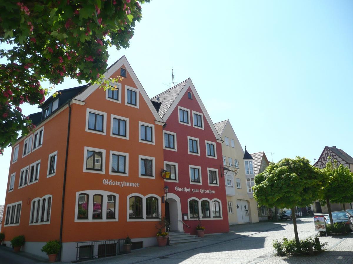 Hotel-Gasthof Zum Hirschen Durrwangen Exteriér fotografie